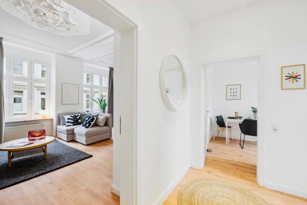 شقة Wuppertaler Altbau-Traum Gutenberg - Naehe Dus & Dortmund & Koeln & Essen المظهر الخارجي الصورة