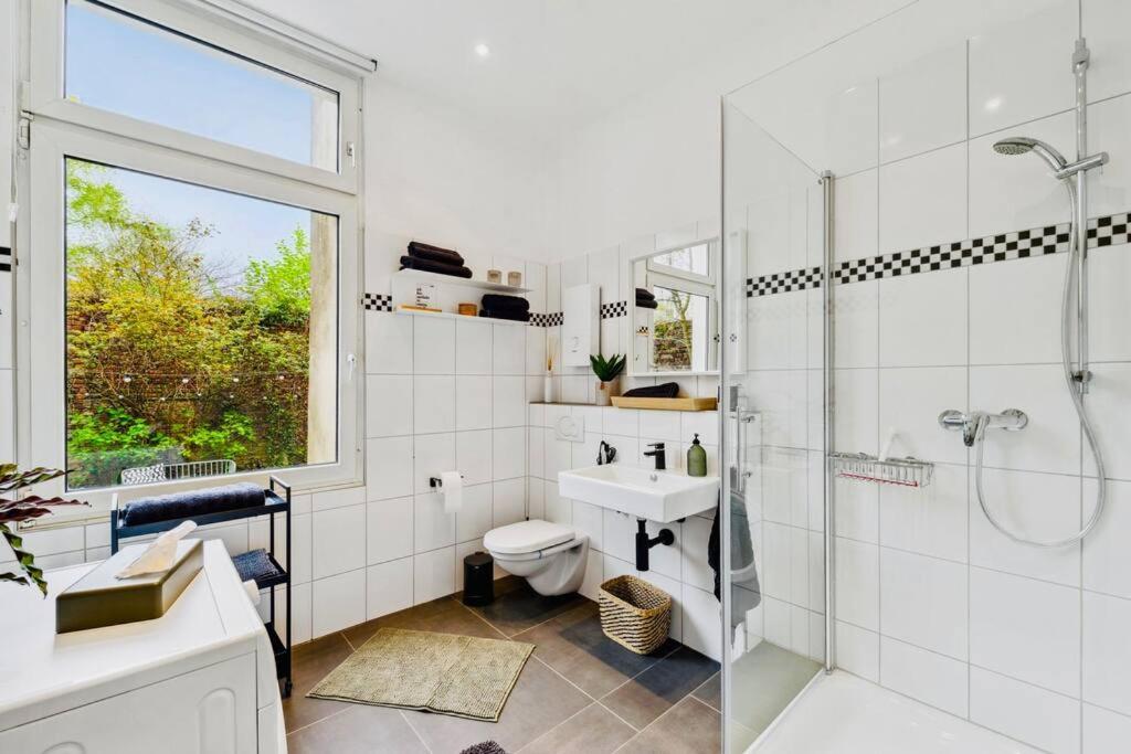 شقة Wuppertaler Altbau-Traum Gutenberg - Naehe Dus & Dortmund & Koeln & Essen المظهر الخارجي الصورة